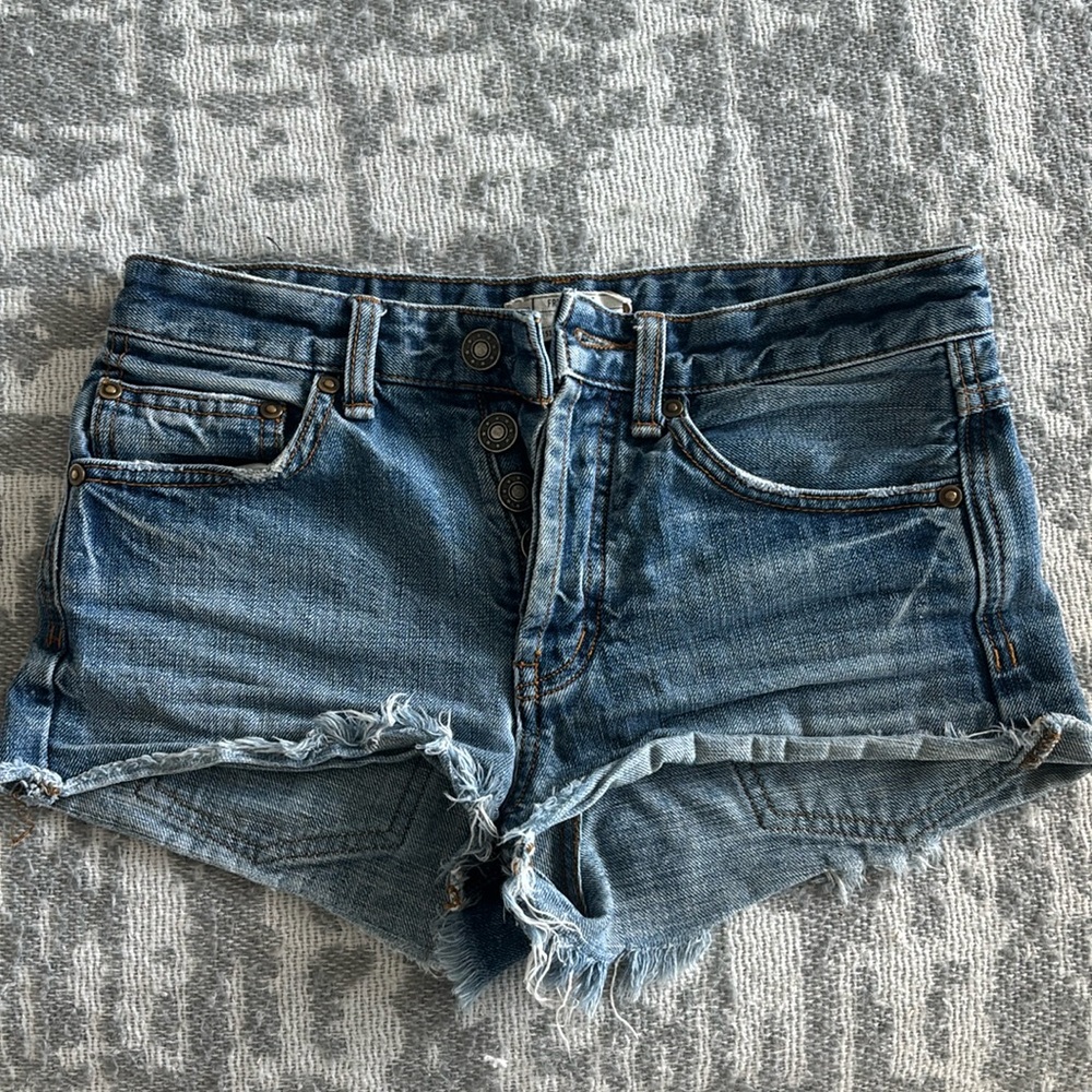 Free People Denim Shorts